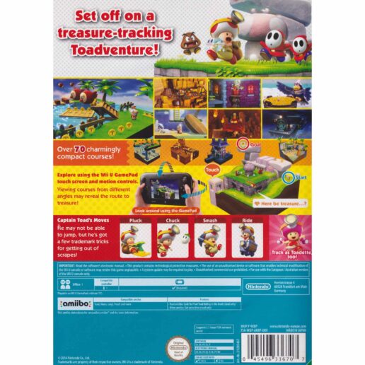 Captain Toad Treasure Tracker Nintendo Wii U Selects (Begagnad)