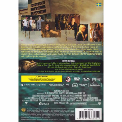 House of Wax DVD (Begagnad)