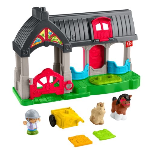 Little People Collector Friendly Horses Stable
