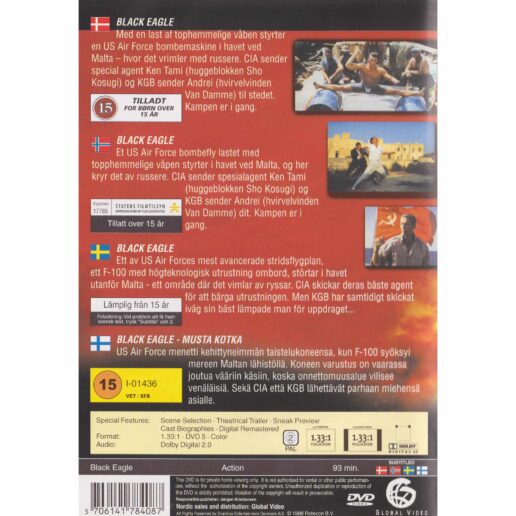 Black Eagle DVD (Begagnad)