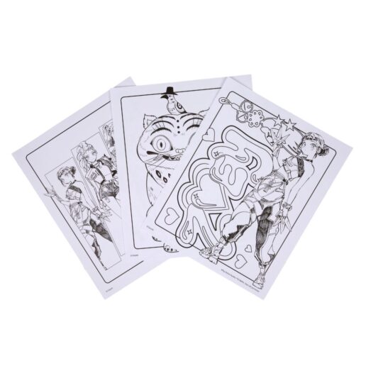 Kpop Demon Hunter comic book coloring book + poster set