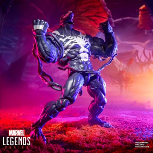 Marvel Legends Rivals Venom & Jeff the Land SharK figure 15cm