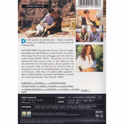 Kärlek vid andra ögonkastet DVD (Begagnad)