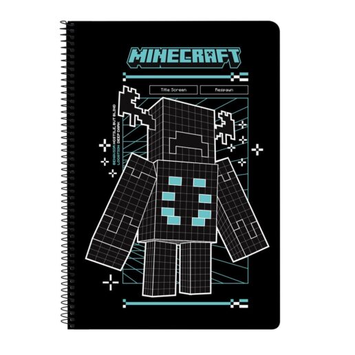 Minecraft Screen assorted A4 notebook