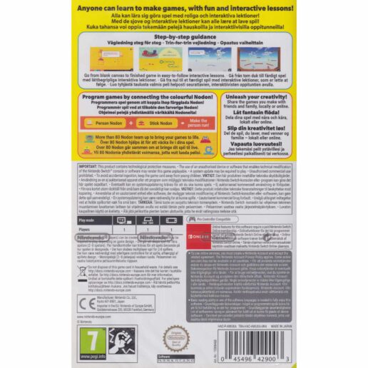 Game Builder Garage Nintendo Switch Nordic