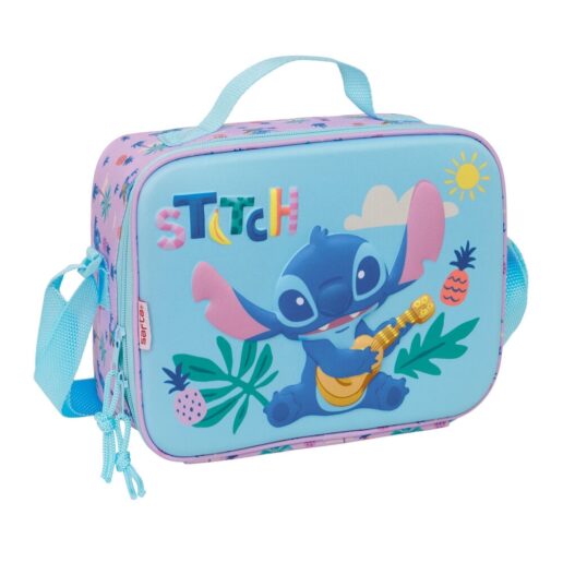 Disney Stitch 3D thermal lunch bag