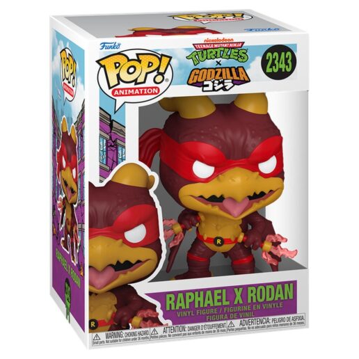 POP figure Teenage Mutant Ninja Turtles x Godzilla - Raphael X Rodan