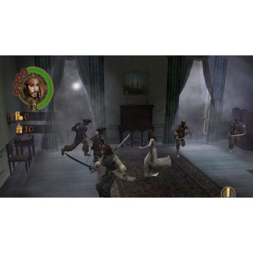 Pirates of the Caribbean The Legend of Jack Sparrow Playstation 2 PS2 Platinum (Begagnad)