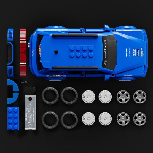 Hot Wheels Audi RS2 Speed construction set