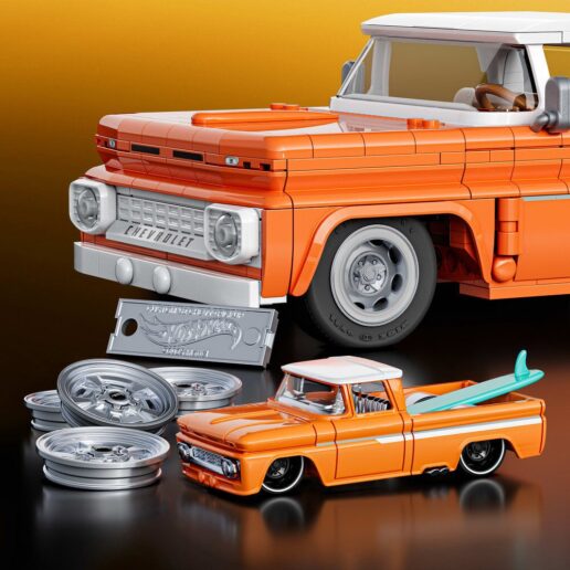 Hot Wheels 62 Chevy Pickup Elite construction set