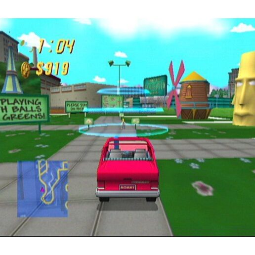 The Simpsons Road Rage Nintendo Gamecube (Begagnad)