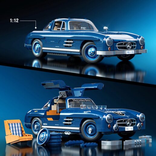 Hot Wheels Mercedes 300SL Premium construction set