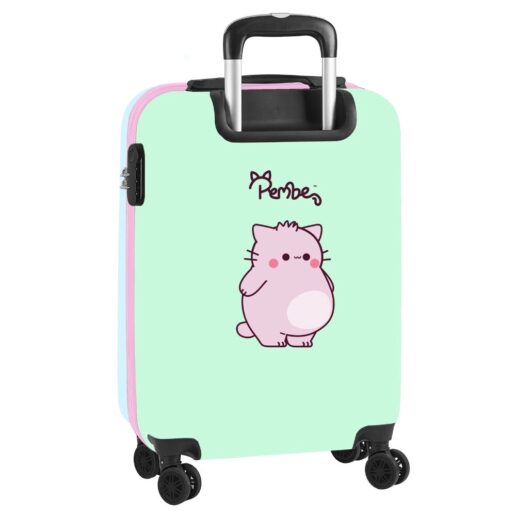 Pembe The Pink Cat ABS trolley suitcase 55cm