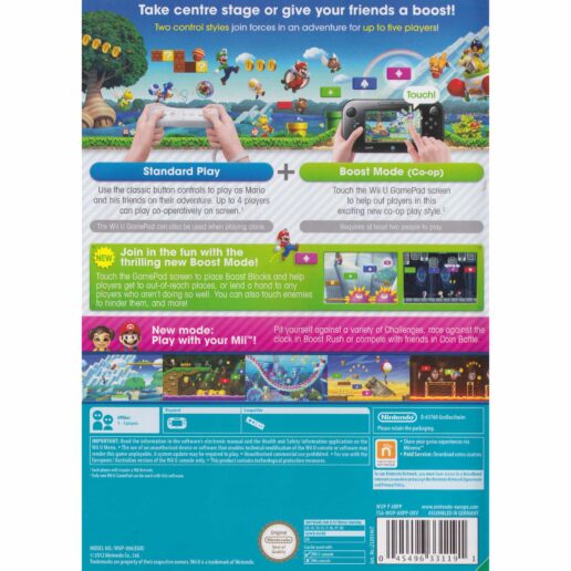 New Super Mario Bros U Nintendo Wii U (Begagnad)