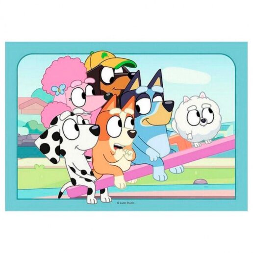 Bluey puzzle 2x12pcs