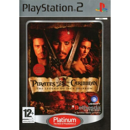 Pirates of the Caribbean The Legend of Jack Sparrow Playstation 2 PS2 Platinum (Begagnad) Pirates of the Caribbean The Legend of Jack Sparrow Playstation 2 PS2 Platinum (Begagnad)