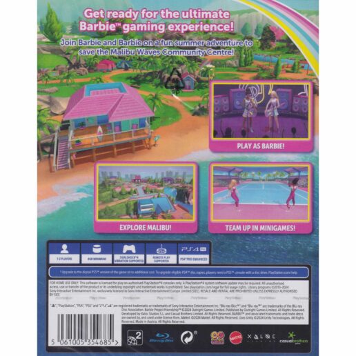 Barbie Project Friendship Playstation 4 PS4