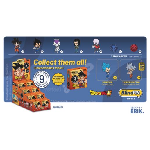 Dragon Ball pin mystery collectible