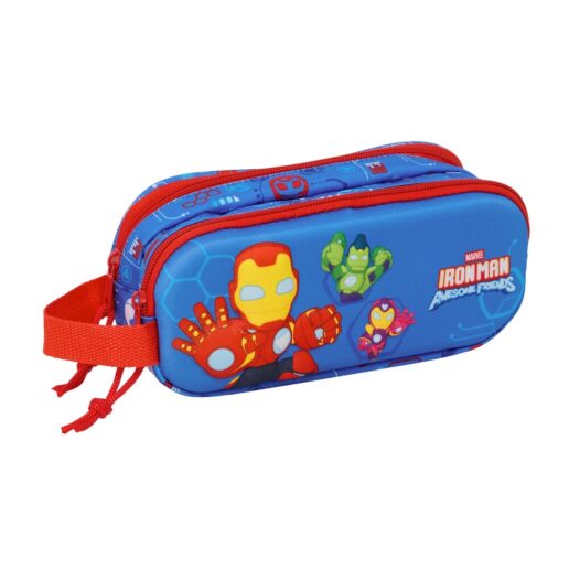 Marvel Iron Man 3D double pencil case