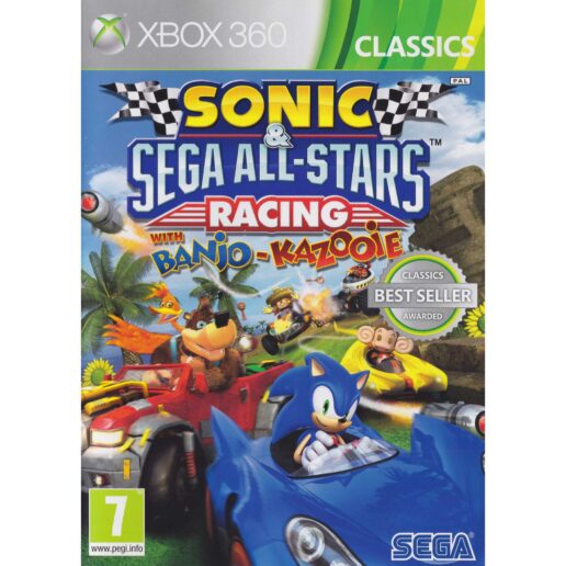 Sonic & Sega All-Stars Racing with Banjo-Kazooie Xbox 360 Classics (Begagnad)