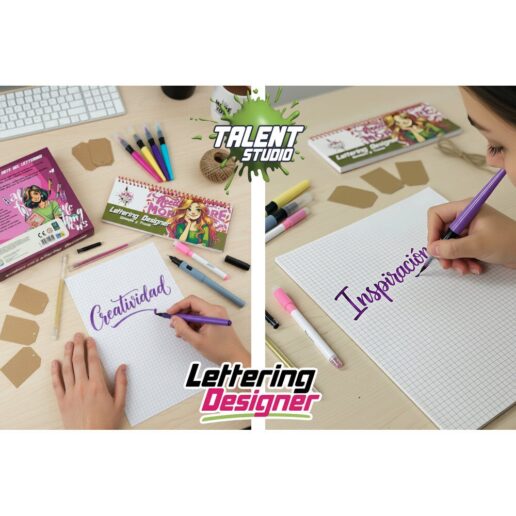 Talent Studio lettering designer
