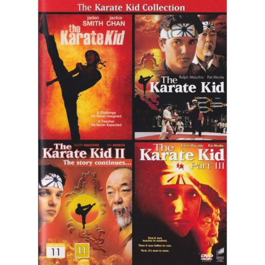 The Karate Kid Collection DVD (Begagnad)