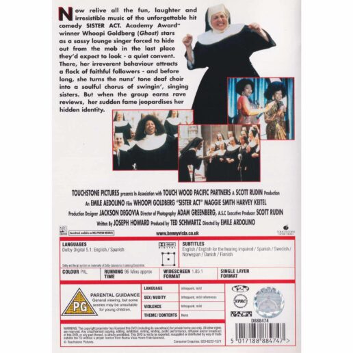 Sister Act DVD (Begagnad)