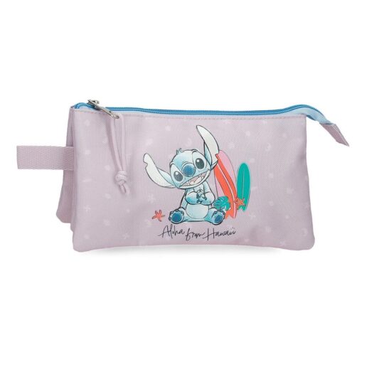 Disney Stitch From Hawaii triple pencil case