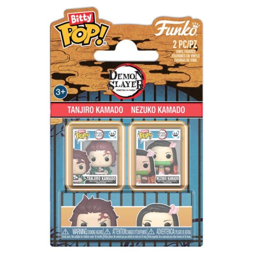 Bitty POP! pack 2 Demon Slayer Tanjiro & Nezuko Bitty POP! pack 2 Demon Slayer Tanjiro & Nezuko