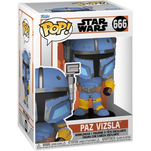 POP figure Star Wars Mandalorian Paz Vizsla