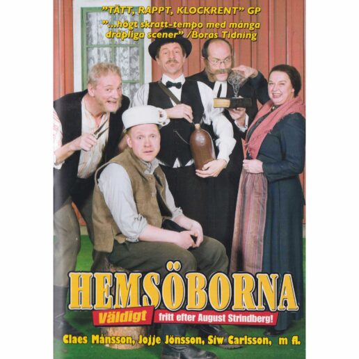 Hemsöborna Väldigt fritt efter August Strindberg DVD (Begagnad)