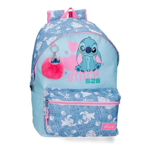 Disney Stitch Hearts adaptable backpack 44cm