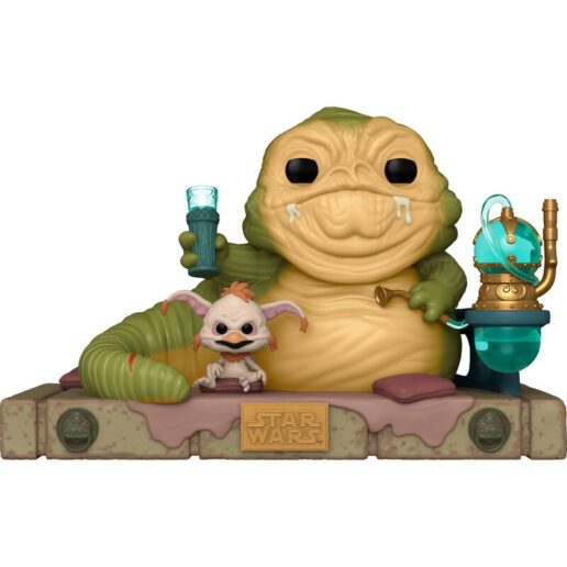 POP figure Deluxe Star Wars 40th Jabba The Hutt & Salacious B Crumb
