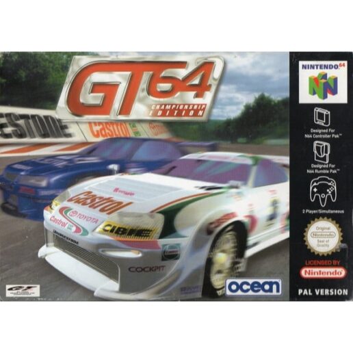 GT 64 Championship Edition Nintendo 64 (Begagnad) GT 64 Championship Edition Nintendo 64 (Begagnad)