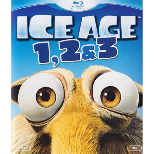 Ice Age 1, 2 & 3 Blu-Ray (Begagnad)