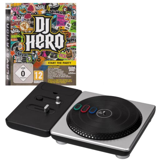 DJ Hero Turntable Playstation 3 PS3 (Begagnad)