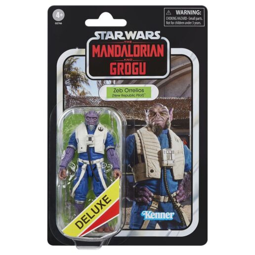 Star Wars The Mandalorian And Grogu Kenner Zeb Orrelios Deluxe figure 9.5cm