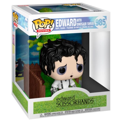 POP figure Deluxe Edward Scissorhands Edward and Dino Hedge
