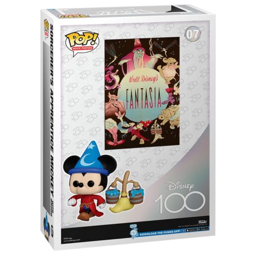 POP figure Movie Poster Disney 100th Anniversary Fantasia Sorcerers Apprentice Mickey