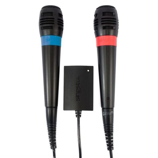 Singstar Mikrofoner + Singstar ABBA Playstation 2 (Begagnad)