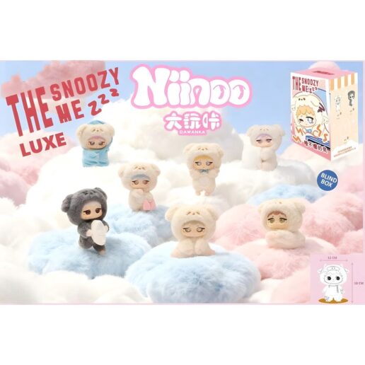 Niinoo The Snoozy Me Luxe assorted Blind Box Surprise doll keychain 18cm