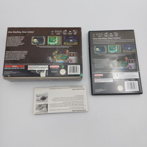 The Legend Of Zelda Four Swords Adventures Nintendo Gamecube Big Box (Begagnad)