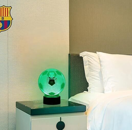 F.C. Barcelona LED methacrylate clock