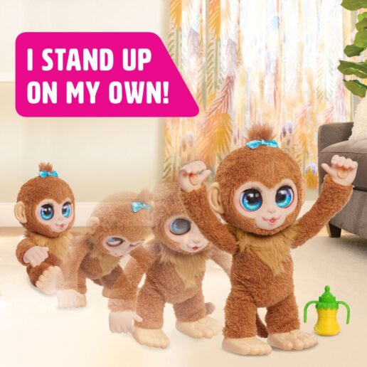 FurReal Peanut playful monkey Interactive plush toy