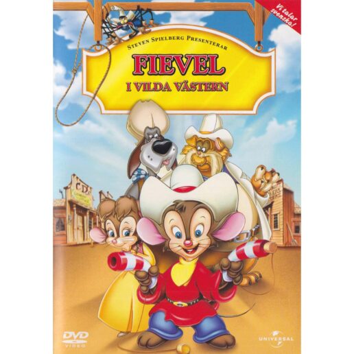 Fievel I vilda västern DVD (Begagnad)