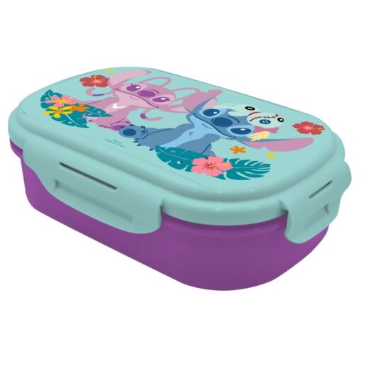 Disney Stitch lunch box + cutlery Disney Stitch lunch box + cutlery