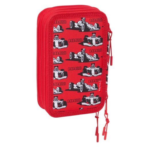 Disney Mickey & Friends Racing triple pencil case 37pcs