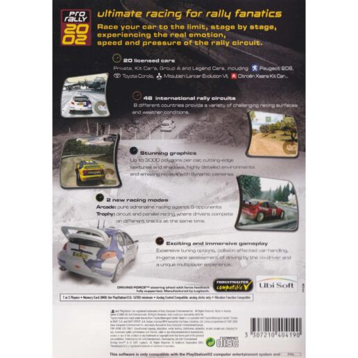 Pro Rally 2002 Playstation 2 PS2 (Begagnad)