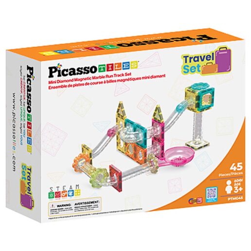 Magnetic marble circuit 45pcs