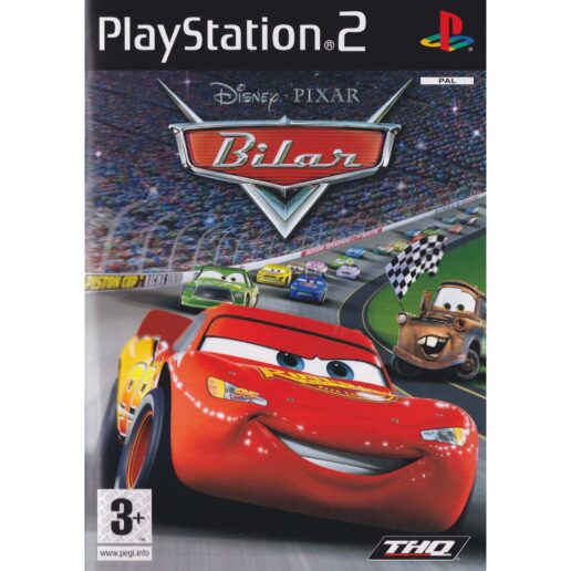 Bilar Playstation 2 PS2 Swedish (Begagnad)